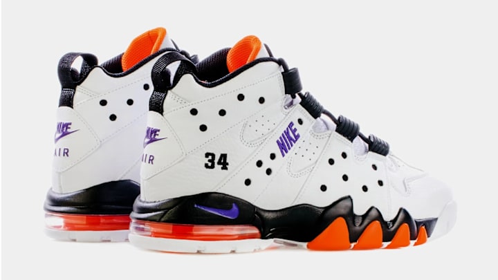 The Nike Air Max CB 94 'Suns' colorway is discounted online. The Nike Air Max CB 94 'Suns' colorway is discounted online.