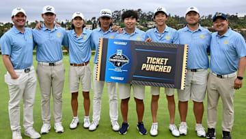 Cal men's golf team