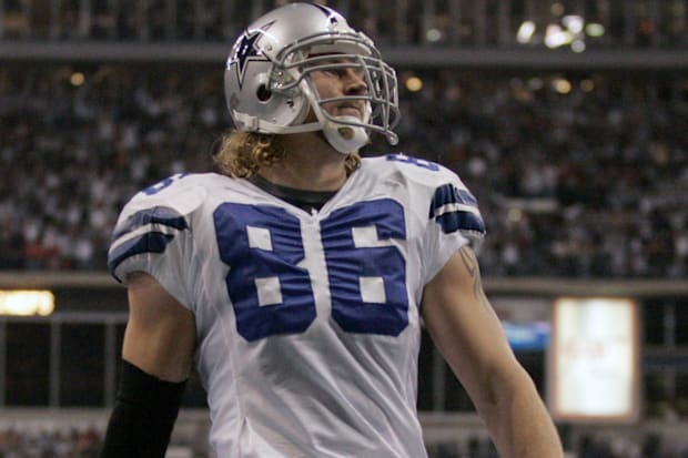 Dallas Cowboys tight end Dan Campbell 