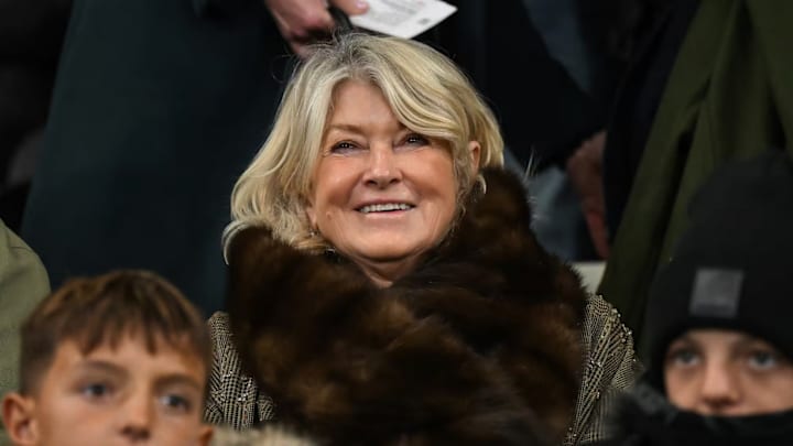 Martha Stewart was in attendance for Swansea’s victory over Wrexham.