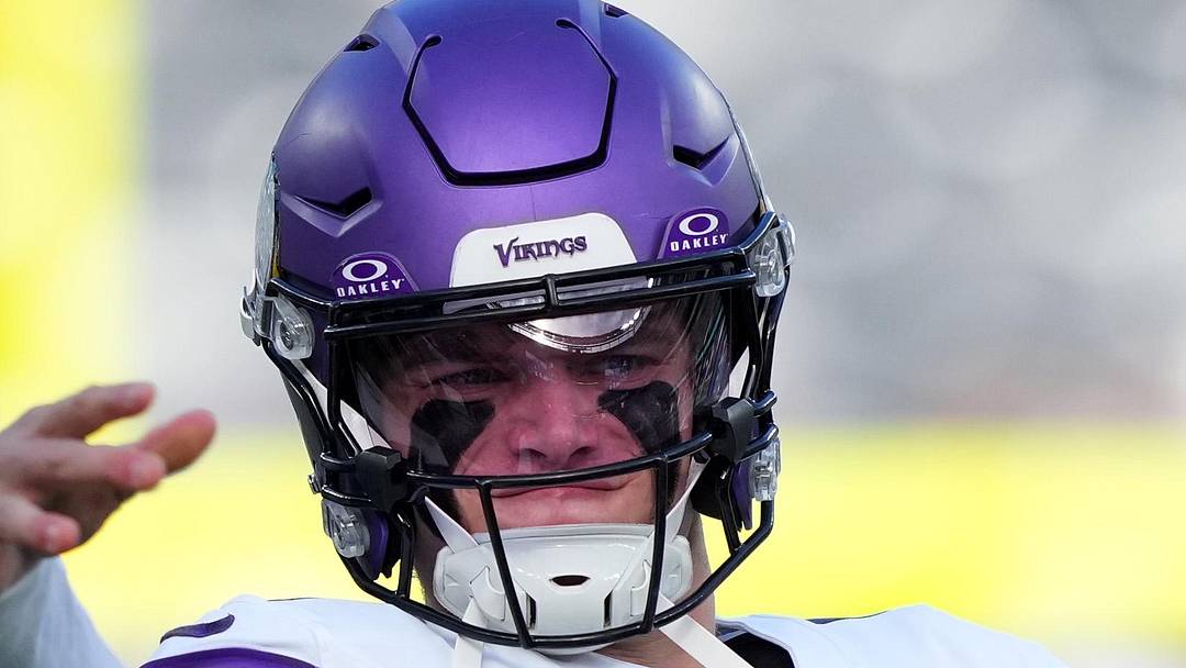 Minnesota Vikings quarterback J.J. McCarthy 