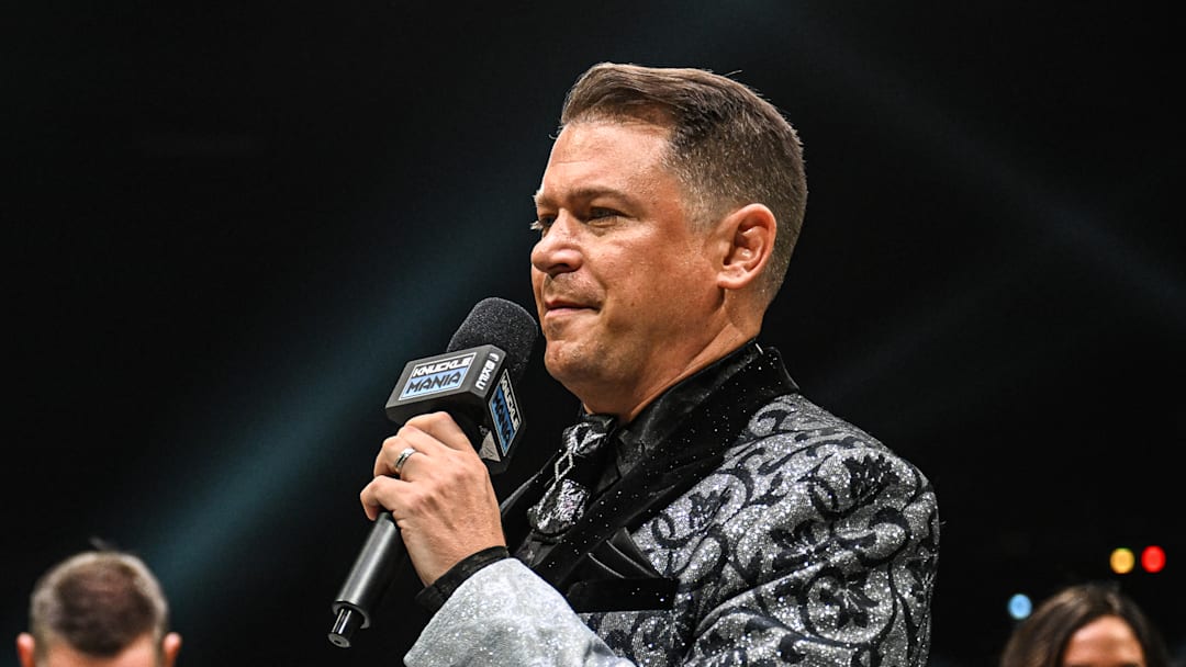 BKFC ring announcer Jeff Houston