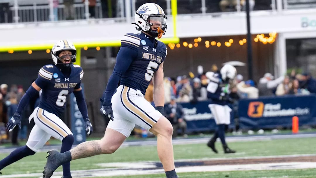 Montana State safety Caden Dowler (5)