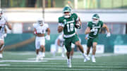 Cal Poly wide receiver Michael Briscoe (10)