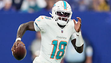 Miami Dolphins QB Tyler Huntley
