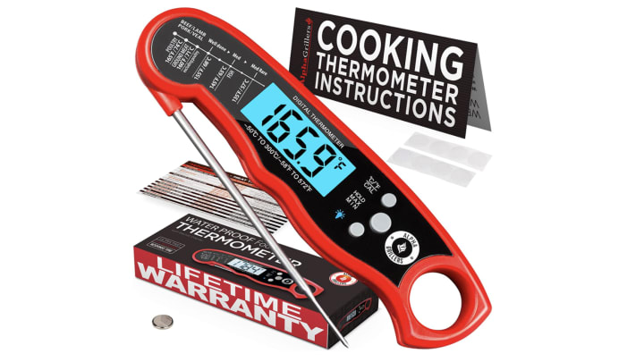 Alpha Grillers Instant Read Meat Thermometer