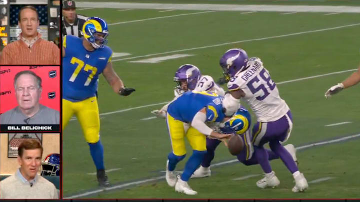 Belichick wasn't thrilled about this call.