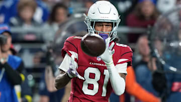 Dec 12, 2022; Glendale, Arizona, USA; Arizona Cardinals wide receiver Robbie Anderson (81) catches a