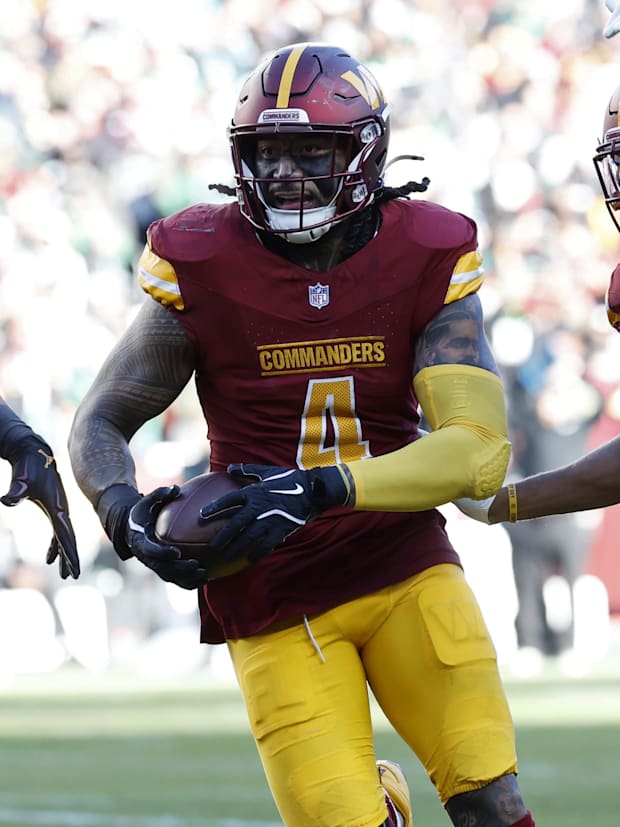 Washington Commanders linebacker Frankie Luvu. Washington Commanders linebacker Frankie Luvu.