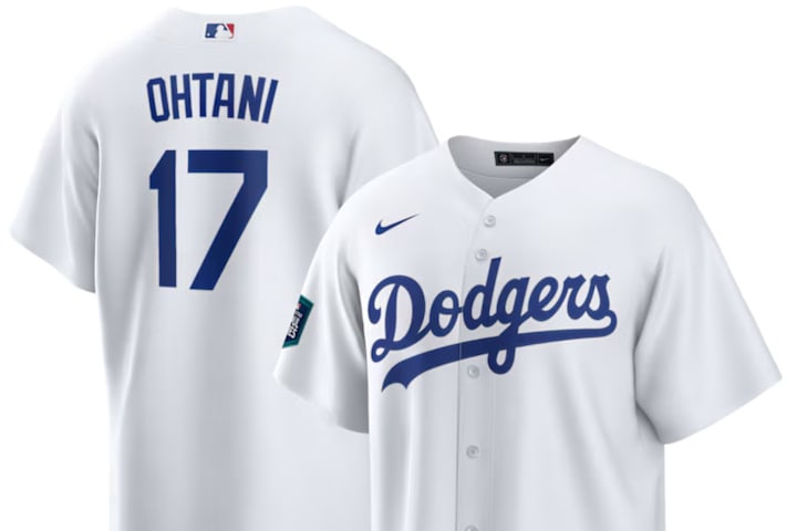 Shohei Ohtani Los Angeles Dodgers Nike 2024 MLB World Tour Seoul Series Home Replica Player Jersey 