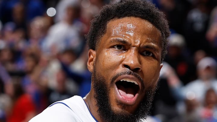 2025 NBA Playoffs - New York Knicks v Detroit Pistons - Game 4