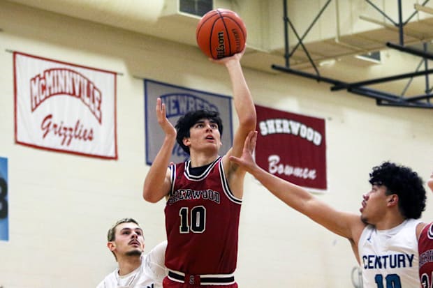 Sherwood sophomore Avery Johnson