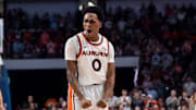 Tahaad Pettiford led the Auburn Tigers with 16 points in their loss to the Michigan Wolverines on Tuesday night.