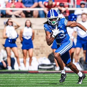 BYU wide receiver Jojo Phillips against Texas Tech
