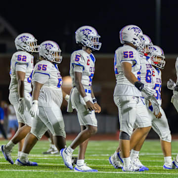 King in a 42-28 win against Summer Creek on October 9, 2025.