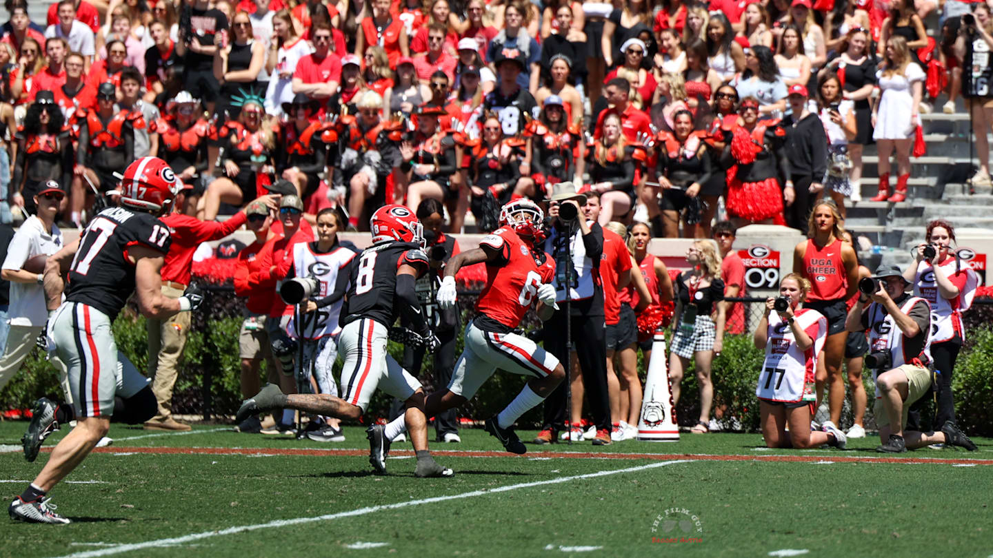 Georgia Football Spring Game Highlights: Well-Balanced Performance for
