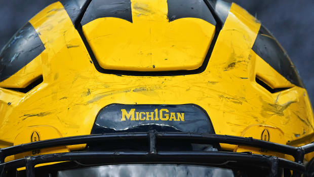 Michigan Football Helmet