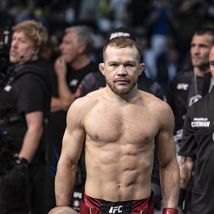 Petr Yan before his fight against Sean O'Malley during UFC 280 at Etihad Arena. 