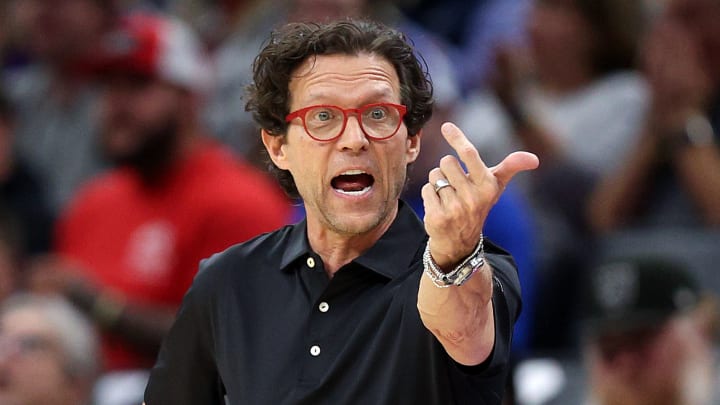 Atlanta Hawks head coach Quin Snyder