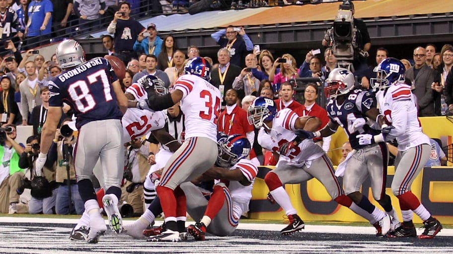 Patriots vs. Giants.