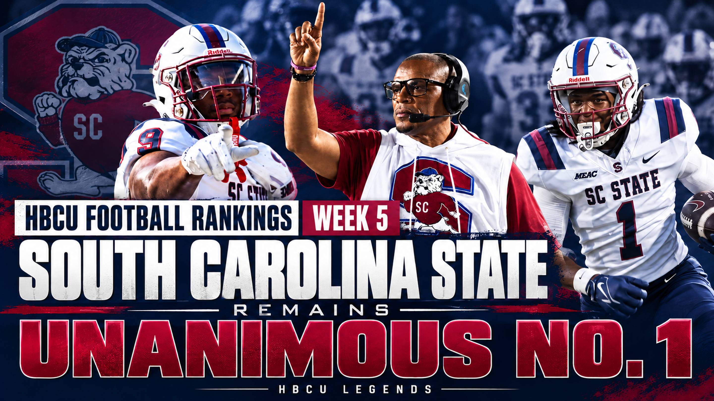 HBCU Football Rankings Week 5: South Carolina State Remains Unanimous No. 1
