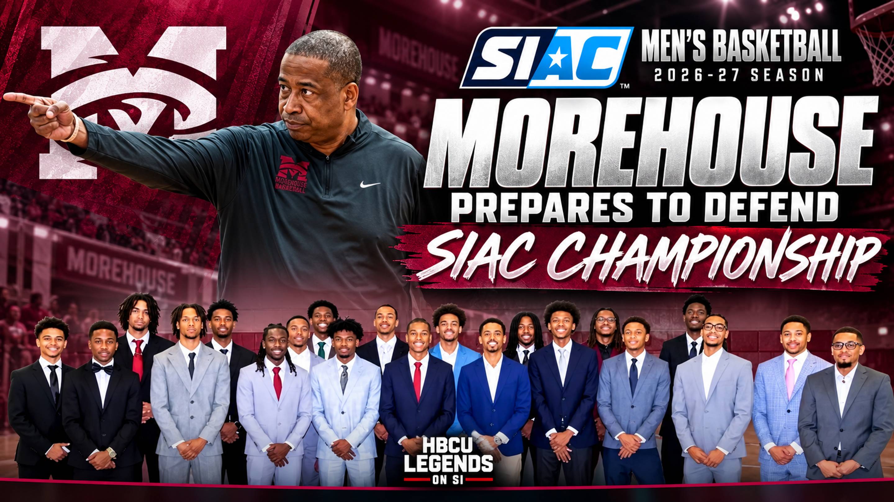 Morehouse Basketball: Coach Dixon, Maroon Tigers Won't Fall for Preseason Honors 'Trap'