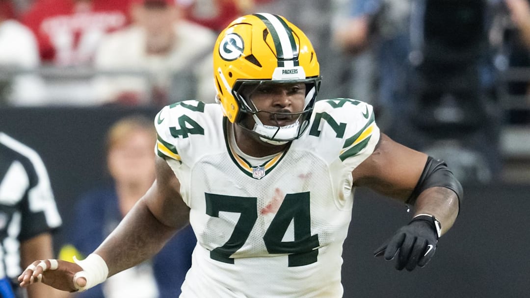 Offensive lineman Elgton Jenkins