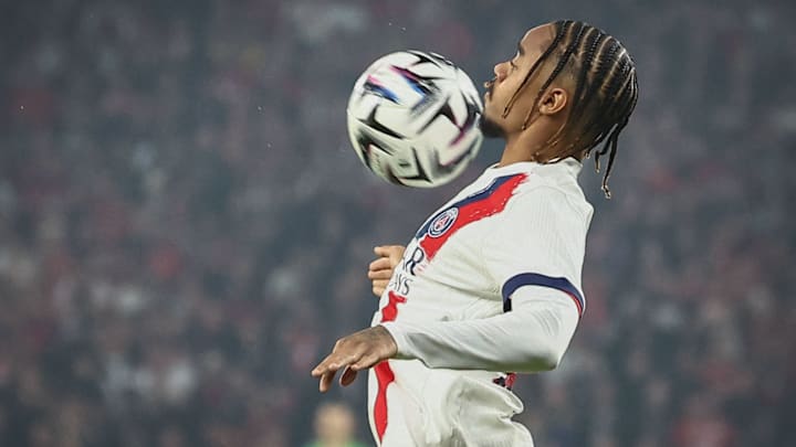 Bradley Barcola - Paris SG Bradley Barcola - Paris SG