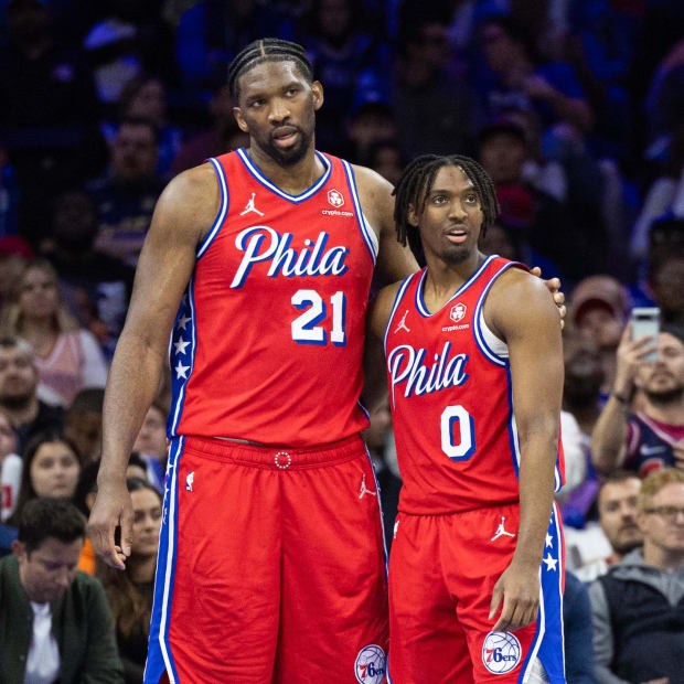 Joel Embiid Tyrese Maxey