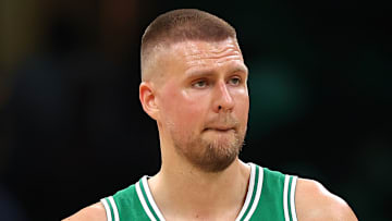 Boston Celtics center Kristaps Porzingis