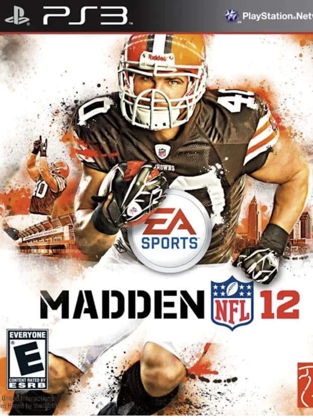 Madden 12's cover