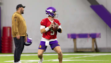 Vikings veteran quarterback John Wolford. 