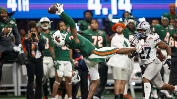 Florida A&M defensive back Kendall Bohler