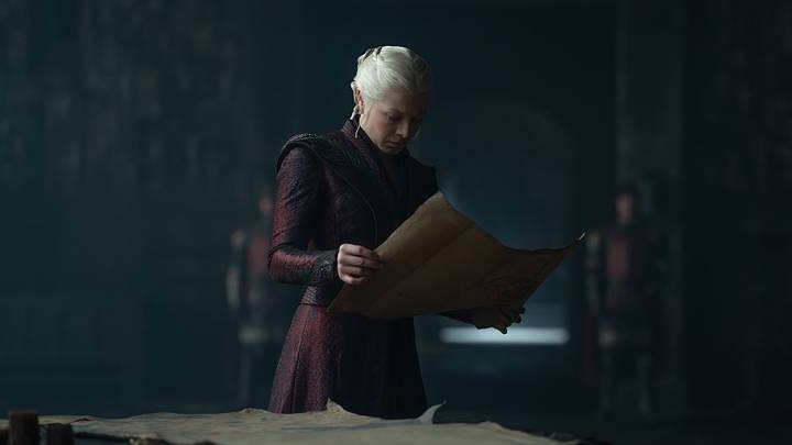 Emma D'Arcy (Rhaenyra Targaryen) in House of the Dragon season 3.