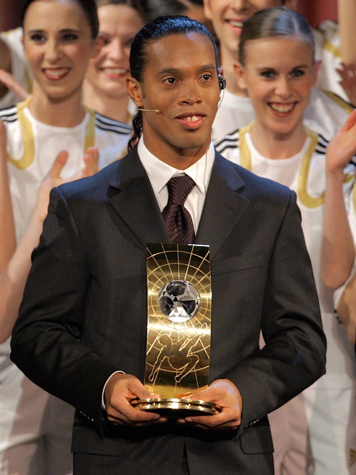 FIFA World player of the Year Ronaldinho