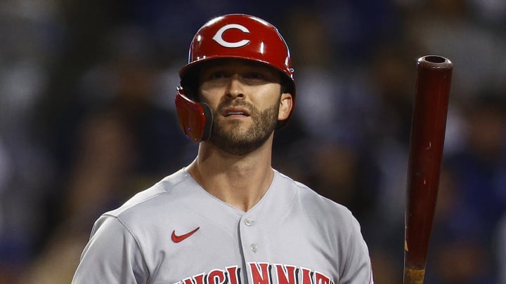 Cincinnati Reds outfielder Tyler Naquin.