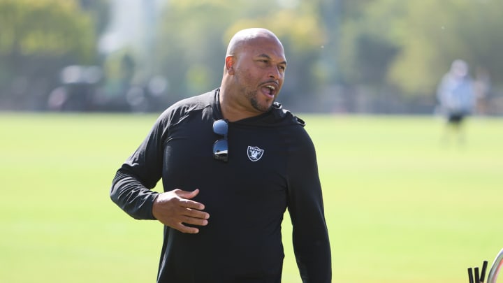 Las Vegas Raiders Head Coach Antonio Pierce