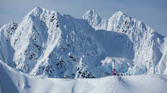 Mountain range of Haines, Alaska