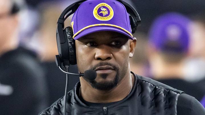 Minnesota Vikings defensive coordinator Brian Flores