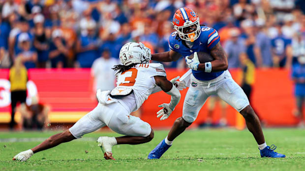 Dallas Wilson broke multiple UF freshman records in the win over Texas.