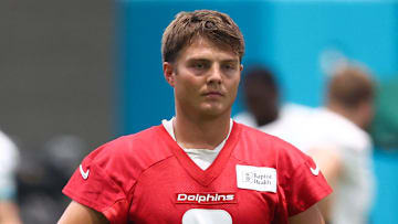 Miami Dolphins quarterback Zach Wilson