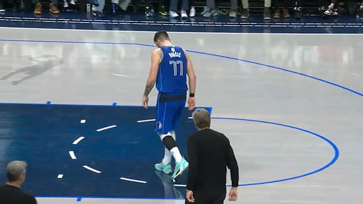 Doncic left the Dallas Maverick's Christmas Day game against the Minnesota Timberwolves with a leg injury.