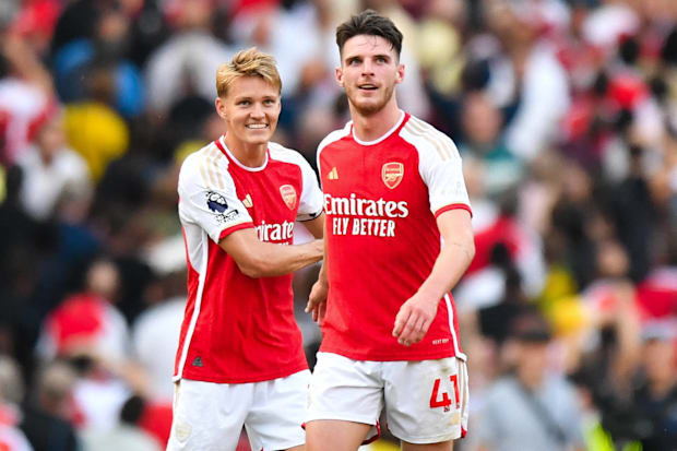 Martin Odegaard, Declan Rice