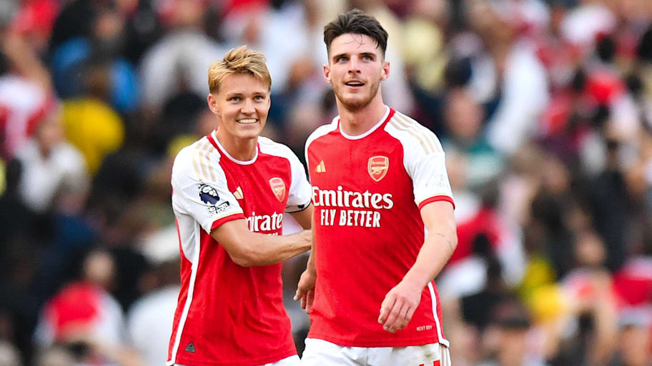Martin Odegaard, Declan Rice