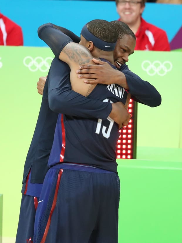 Kevin Durant Carmelo Anthon