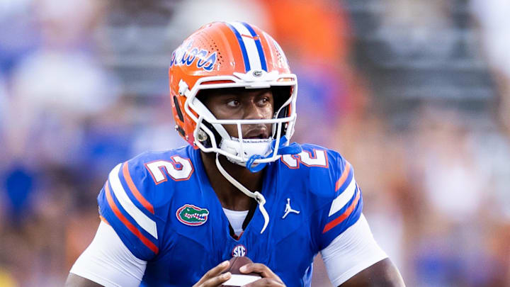 Florida Gators quarterback freshman quarterback DJ Lagway is scheduled to make his first start against Samford.