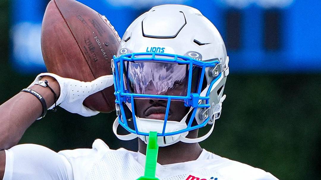 Detroit Lions cornerback Terrion Arnold (6).