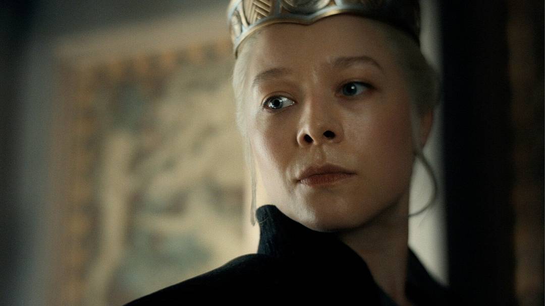 Rhaenyra Targaryen (Emma D'Arcy) in House of the Dragon season 3. Courtesy of HBO.