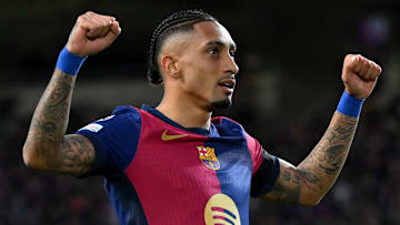 Raphinha nabbed two goals against Benfica
