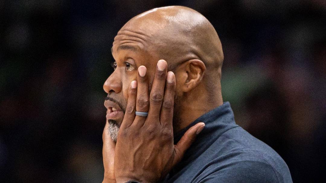 Apr 5, 2026; New Orleans, Louisiana, USA; Orlando Magic Head Coach Jamahl Mosley reacts to a play against the New Orleans Pelicans during the second half at Smoothie King Center. Mandatory Credit: Stephen Lew-Imagn Images Apr 5, 2026; New Orleans, Louisiana, USA; Orlando Magic Head Coach Jamahl Mosley reacts to a play against the New Orleans Pelicans during the second half at Smoothie King Center. Mandatory Credit: Stephen Lew-Imagn Images